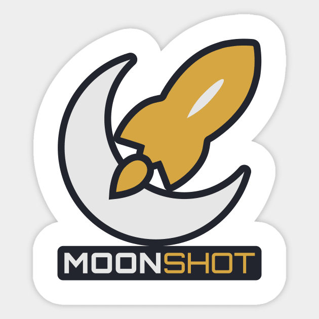 Moonshot (Light) Sticker by Moonshot